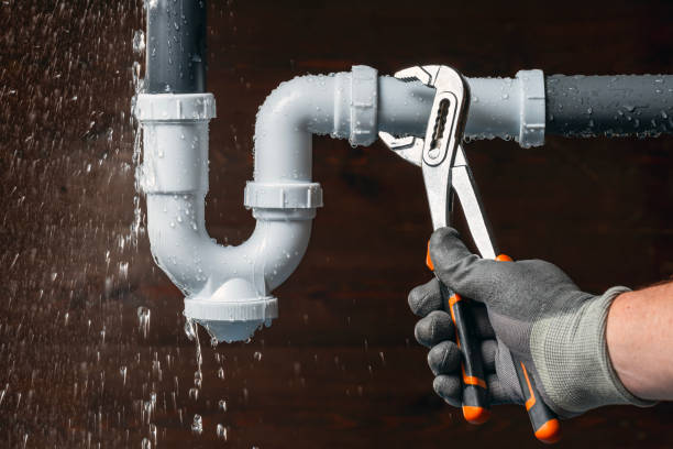 Professional Emergency Plumber technician working in Eyota, MN